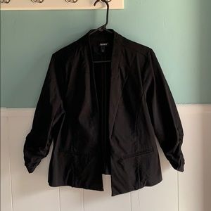 Torrid collarless blazer